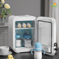 Tủ Lạnh Mini 4L 2 Chế Độ Xinh Xăn Đựng Thực Phẩm, Đồ Uống Làm Mát Nhanh Cho Xe Hơi Và Gia Đinh