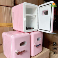 Tủ Lạnh Mini 4L 2 Chế Độ Xinh Xắn Đựng Thực Phẩm Đồ Uống Làm Mát Nhanh Cho Xe Hơi Và Gia Đinh