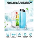 Tủ lạnh mini 6 lít MarryCar 2 chế độ nóng lạnh cho gia đình và ô tô