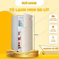 Tủ lạnh mini 80 lít , trữ sữa,gia đình nhỏ, chính hãng phân phối bởi ÊCÔ HOME official