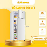 Tủ lạnh mini 90 lít bing xiong , tủ trữ sữa,dùng cho gia đình nhỏ,tủ lạnh chính hãng tại ÊCÔ HOME official
