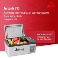 Tủ lạnh mini Alpicool C15 15 lít