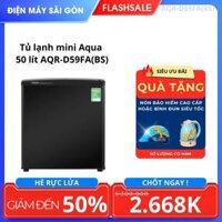 Tủ lạnh mini Aqua 50 lít AQR-D59FA(BS)