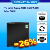 Tủ lạnh mini Aqua 50 lít AQR-D59FA(BS)