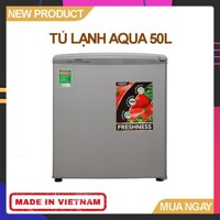 Tủ Lạnh Mini Aqua AQR-55ER (SS) (50 Lít) Xám Nhạt
