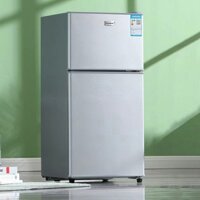 Tủ lạnh mini cao cấp làm đá đựng mỹ phẩm làm mát nước uống đựng hoa quả đồ khô - bh 12 tháng -hàng chính hãng