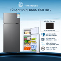 Tủ lạnh mini có 2 ngăn, tủ lạnh 110 lít ,làm lạnh nhanh, tiết kiệm điện không gây tiếng ồn hàng nhập khẩu