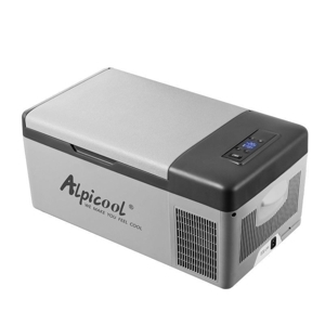 Tủ lạnh mini dùng trong nhà và trên ô tô xe hơi Alpicool C15, 15L