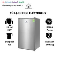 Tủ Lạnh Mini gia đình chính hãng- Tủ lạnh có ngăn đông trữ sữa, làm đá tiện lợi - Thương hiệu Electrolux dung tích