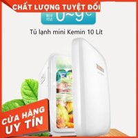 Tủ lạnh mini Kemin 10 lít ⚡Freeship⚡ hàng chính hãng BH 18 tháng bảo quản mỹ phẩm thực phẩm dược phẩm đúng cách