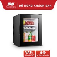 Tủ lạnh mini khách sạn 40 lít cánh kính, minibar khách sạn Homesun bảo hành 12 tháng