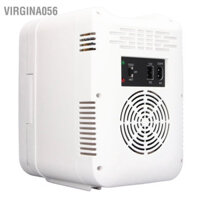 Tủ Lạnh Mini Mặt Gương Có Đèn Led Đựng Mỹ Phẩm, Hoa Quả Dung Tích 6 LítThương hiệu mới và xác thực