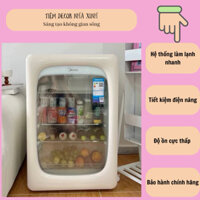 TỦ LẠNH MINI MIDEA 116L 2 NGĂN 116GMR- HÀNG CHÍNH HÃNG