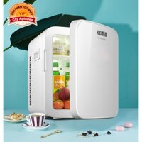 Tủ lạnh mini oto xe hơi hàng hiệu KEMIN 16L dùng cả trong nhà và xe hơi