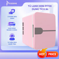 Tủ lạnh mini PITEK bảo quản mỹ phẩm, nước hoa dung tích 6L (Ô tô và điện gia đình) -Picozone