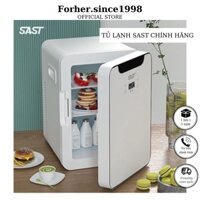 Tủ lạnh mini SAST 12l và 20l chính hãng, tiết kiệm điện, dùng bảo quản mĩ phẩm, Forher.since1998