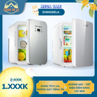 Tủ Lạnh Mini SHING DE LA 12L Màn Hình Chỉnh Nhiệt Độ Bảo Quản Mỹ Phẩm, Bảo Quản Sữa, Bảo Hành 12th