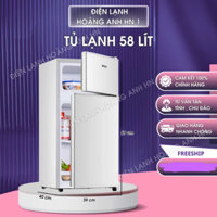 Tủ lạnh mini , tủ lạnh mini có ngăn đá , dung tích mini 58 lít tiết kiệm điện, tủ lạnh mới chính hãng bảo hành 6 tháng