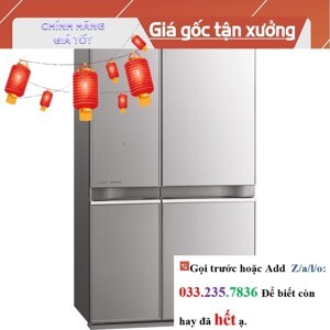 Tủ lạnh Mitsubishi Electric Inverter 635 lít MR-L78EN