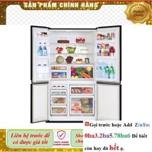 Tủ lạnh Mitsubishi Inverter 580 lít MR-LA72ER-GBK