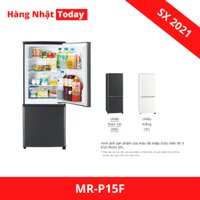 Tủ lạnh Mitsubishi MR-P15F (H-W) 2 cánh 146L