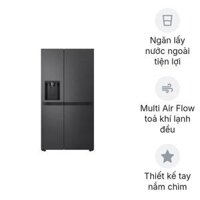 Tủ lạnh Multi door LG Inverter 641 lít LSI63BLMA