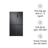 Tủ lạnh Multi Door Samsung Inverter 488 lít RF48A4000B4/SV