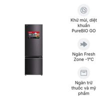 Tủ lạnh ngăn đá dưới Toshiba Inverter 325 lít GR-RB410WE-PMV(37)-SG