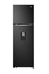 Tủ lạnh ngăn đá trên, lấy nước ngoài LG Smart Inverter GV-D262BL  264L Đen - HÀNG CHÍNH HÃNG CHỈ GIAO HCM