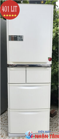 Tủ lạnh nội địa 400L Mitsubishi MR-S40J-W1