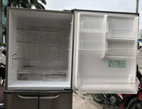 Tủ lạnh nội địa HITACHI R-S47VM 465 LIT ,5 cánh vỏ inox còn mới
