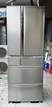 TỦ LẠNH NỘI ĐỊA NHẬT 6 CÁNH PANASONIC NR-F518TV 505 LIT,mặt thép cực sang