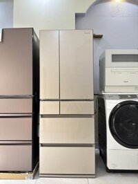 Tủ lạnh nội địa nhật Panasonic 550 lít gương vàng cát ( used only japan )