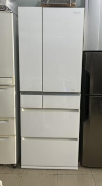 Tủ lạnh nội địa Nhật Panasonic 501 Lít NR-F502PV-W gương sang trọng