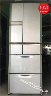 Tủ lạnh nội địa nhật MITSUBISHI MR-G55E date 2010,side by side