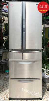 Tủ lạnh nội địa PANASONIC NR-F433T econavy ,vỏ inox