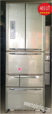 Tủ lạnh nội địa TOSHIBA GR-NF475CK (INOX -6 cánh)