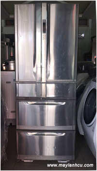 Tủ lạnh nội địa Toshiba GR-W45FS (6 cánh,inox,đá rơi)