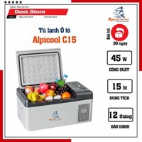 Tủ lạnh ô tô Alpicool C15 - Dung tích 15 lít – Điều khiển bằng Smart Phone