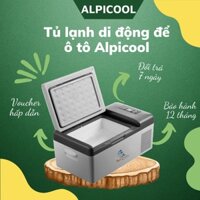 Tủ lạnh ô tô Alpicool, Tủ lạnh mini dung tích 9 lít, 15 lít, 22 lít, 30 lít điều khiển nhiệt độ bằng điện thoại