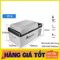 Tủ Lạnh Ô Tô (C15/C20/C25, 12V/24V/220V, Kết Nối APP)