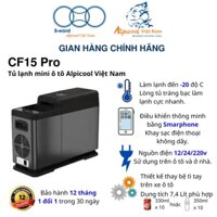 Tủ Lạnh ÔTô Alpicool Việt Nam CF15 Pro(7,4 lít) chính hãng,Làm lạnh -20 độ, bảo quản đồ ăn, đồ uống