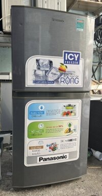 Tủ lạnh Panasonic 135 lít NR-BJ158SSV1 MỚI 95%