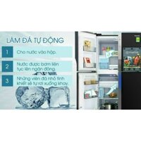 TỦ LANH PANASONIC 550l LẤY ĐÁ NGOÀI