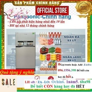 Tủ lạnh Panasonic Inverter 152 lít NR-BA178PSVN