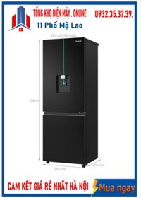 Tủ lạnh PANASONIC NR-BV361GPKV 325 lít Inverter màu đen