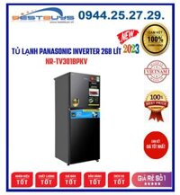 Tủ Lạnh Panasonic NR-TV301BPKV Inverter 268 Lít