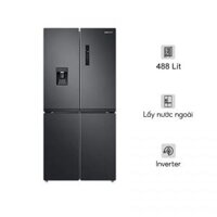 Tủ Lạnh Samsung 488 Lít Inverter RF48A4010B4/SV (4 Cánh)