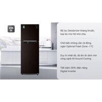 Tủ lạnh Samsung Inverter 236 lít RT22M4032BY/SV- Mới Đập Hộp 100% Nguyên Seal