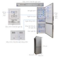 Tủ lạnh Samsung Inverter 310 lít RB30N4010S8/SV